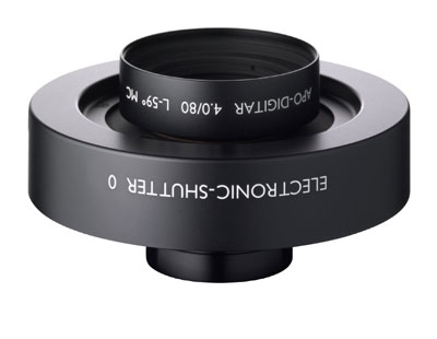 Schneider 80mm - f4 APO Digitar L lens (Copal 0)