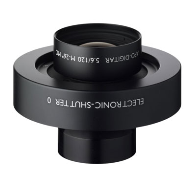 Schneider 120mm - f5.6 APO Macro Digitar lens (Copal 0)