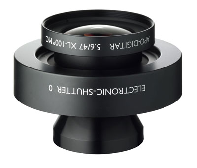 Schneider 47mm - f5.6 Digitar XL lens (Copal 0)