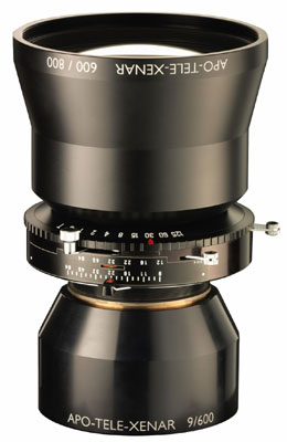 Schneider 600mm - f9 APO Tele Xenar lens