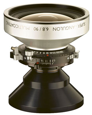 Schneider 90mm - f6.8 Super Angulon Classic lens